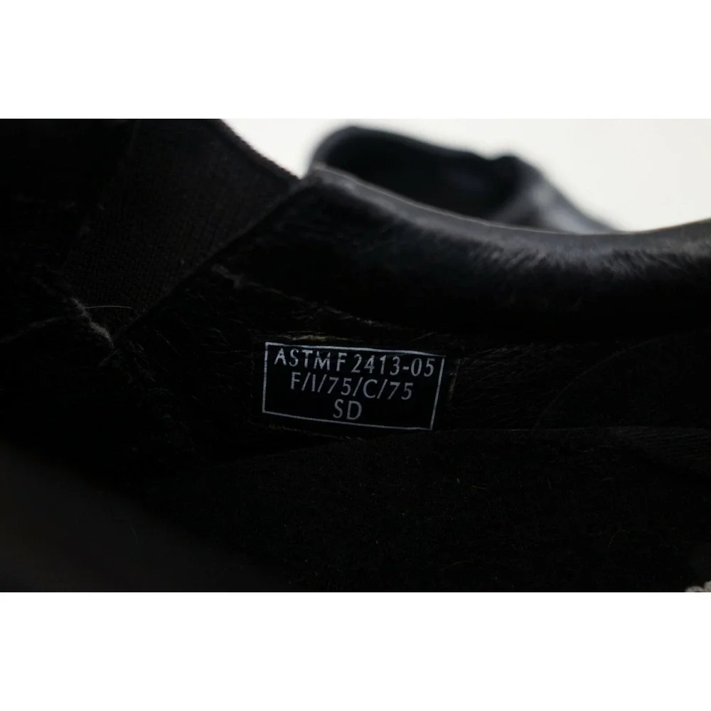 Red Wing 2321 Black‎ Leather Steel Toe SD Non Slip Work Loafers Womens Size 6 D